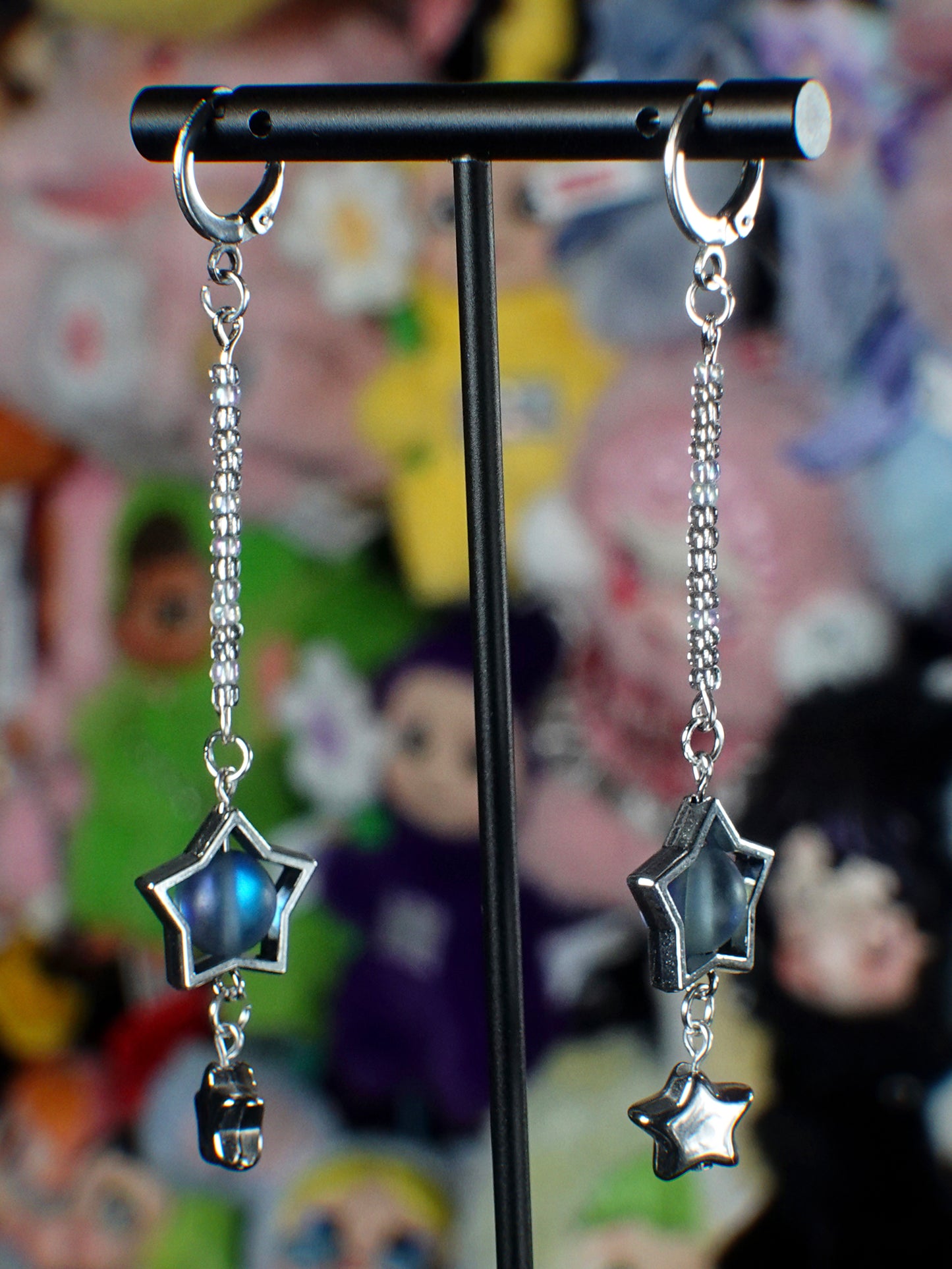 shooting star earrings