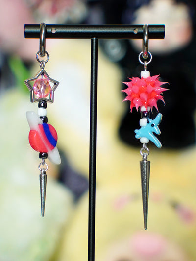 spiky earrings (8 styles)