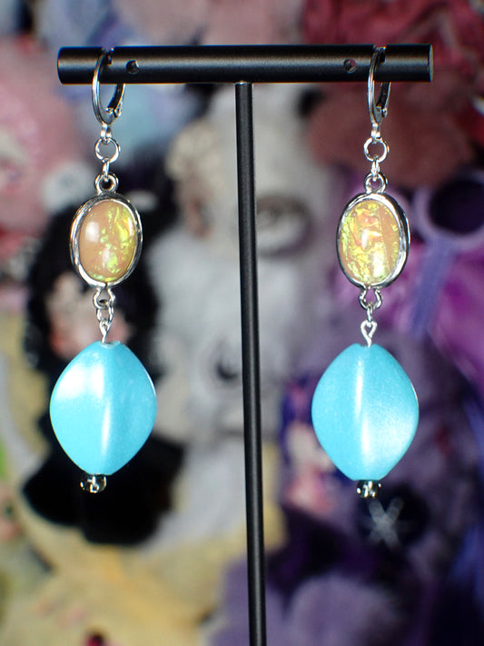 opal sky earrings