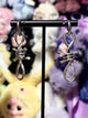 barbed wire earrings