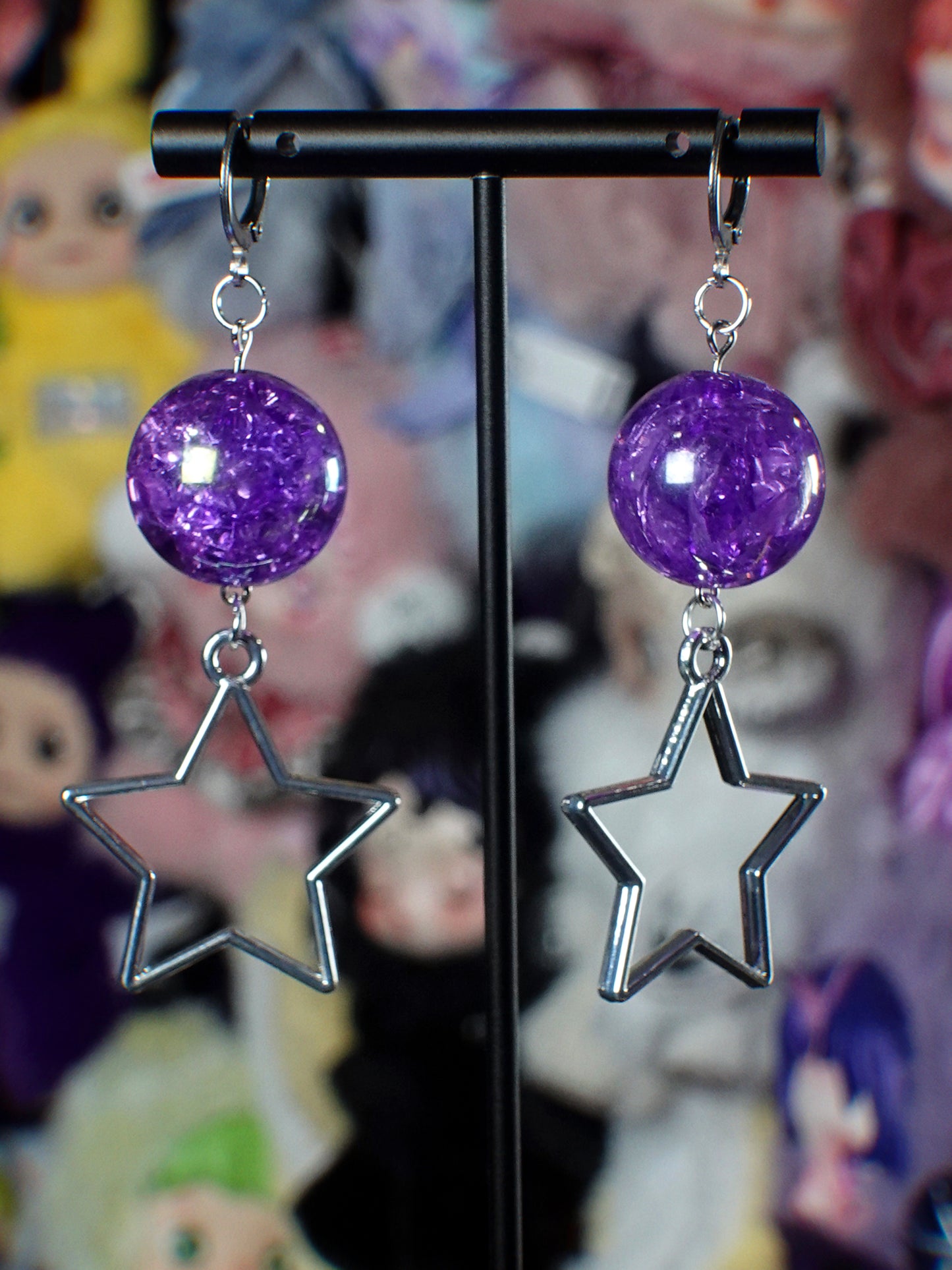 cosmic jawbreaker earrings