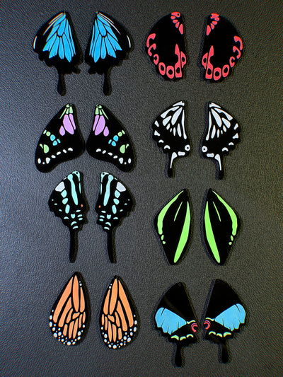 flutterby earrings (part 1)
