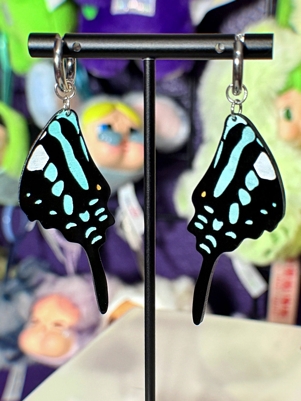 flutterby earrings (part 2)