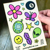 nostalgia sticker sheet