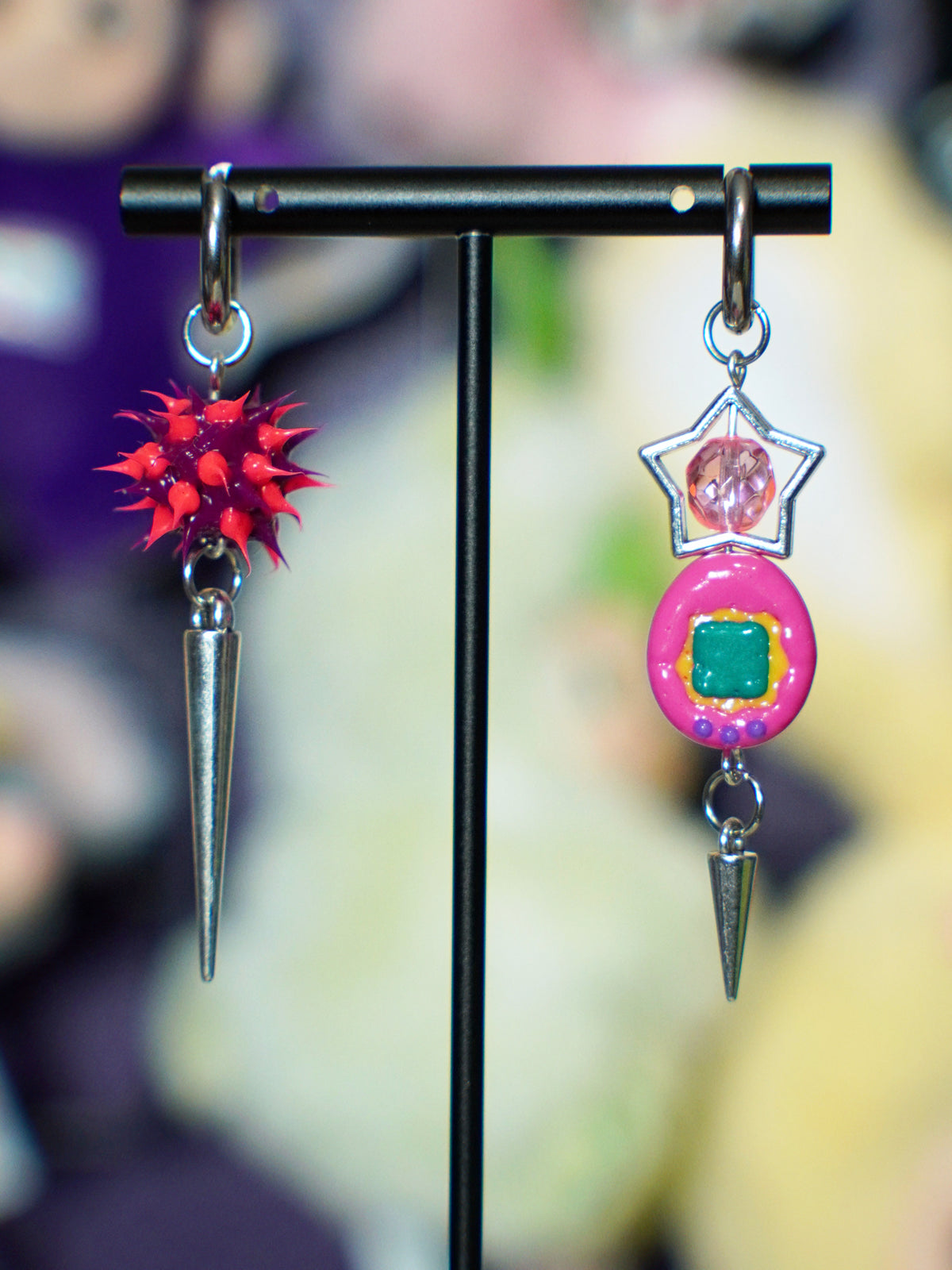 spiky earrings (8 styles)