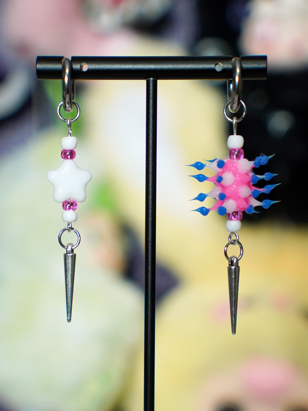 spiky earrings (8 styles)