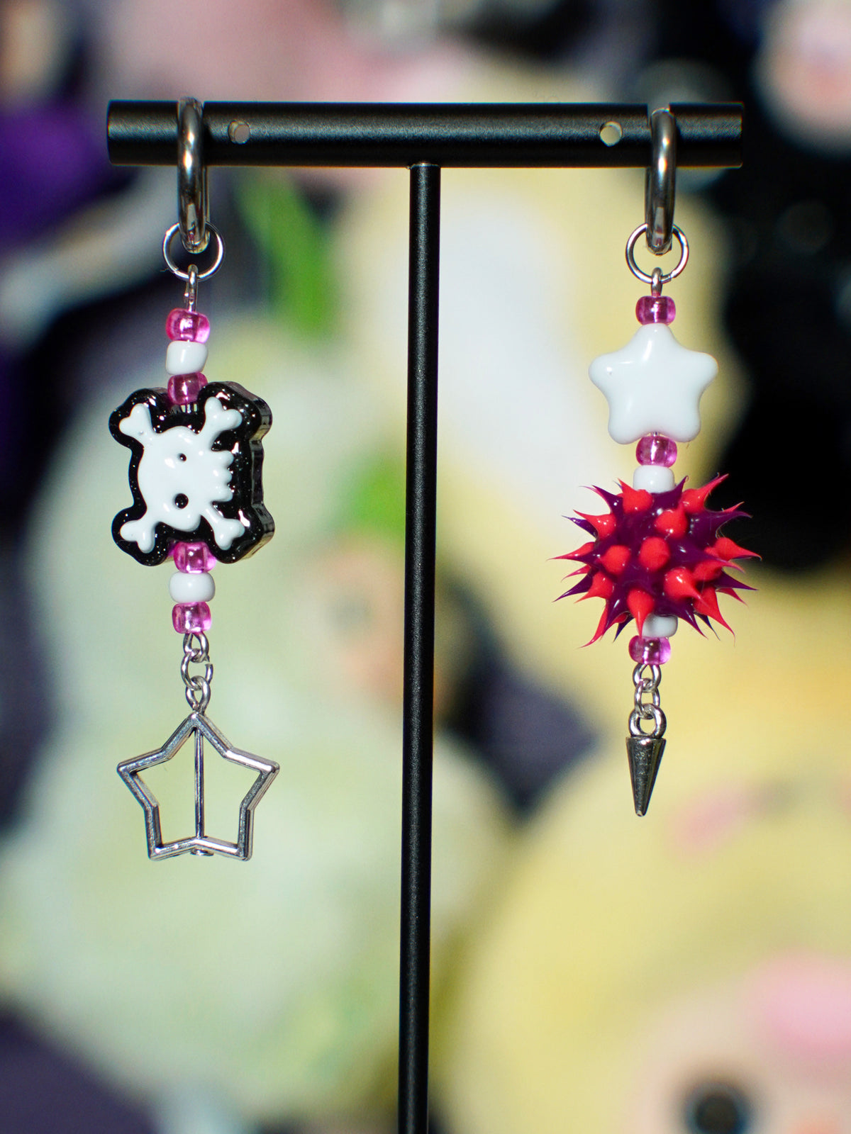 spiky earrings (8 styles)