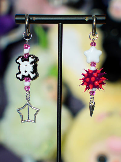 spiky earrings (8 styles)