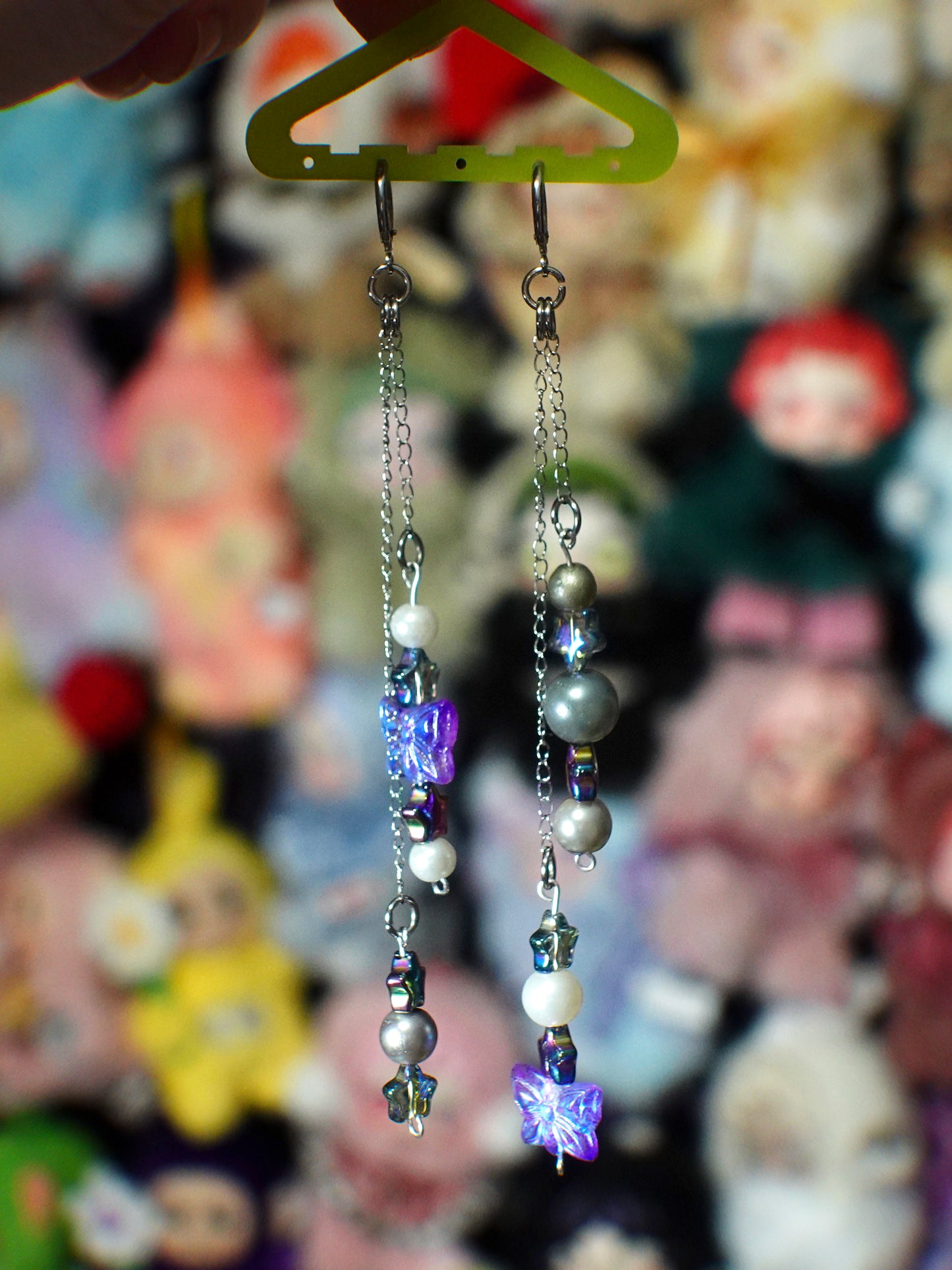 starlit flutterby earrings