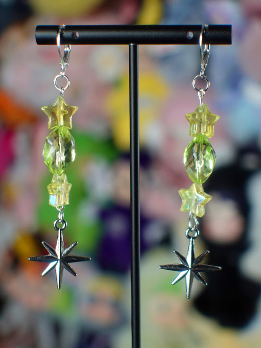 stellar citrine earrings