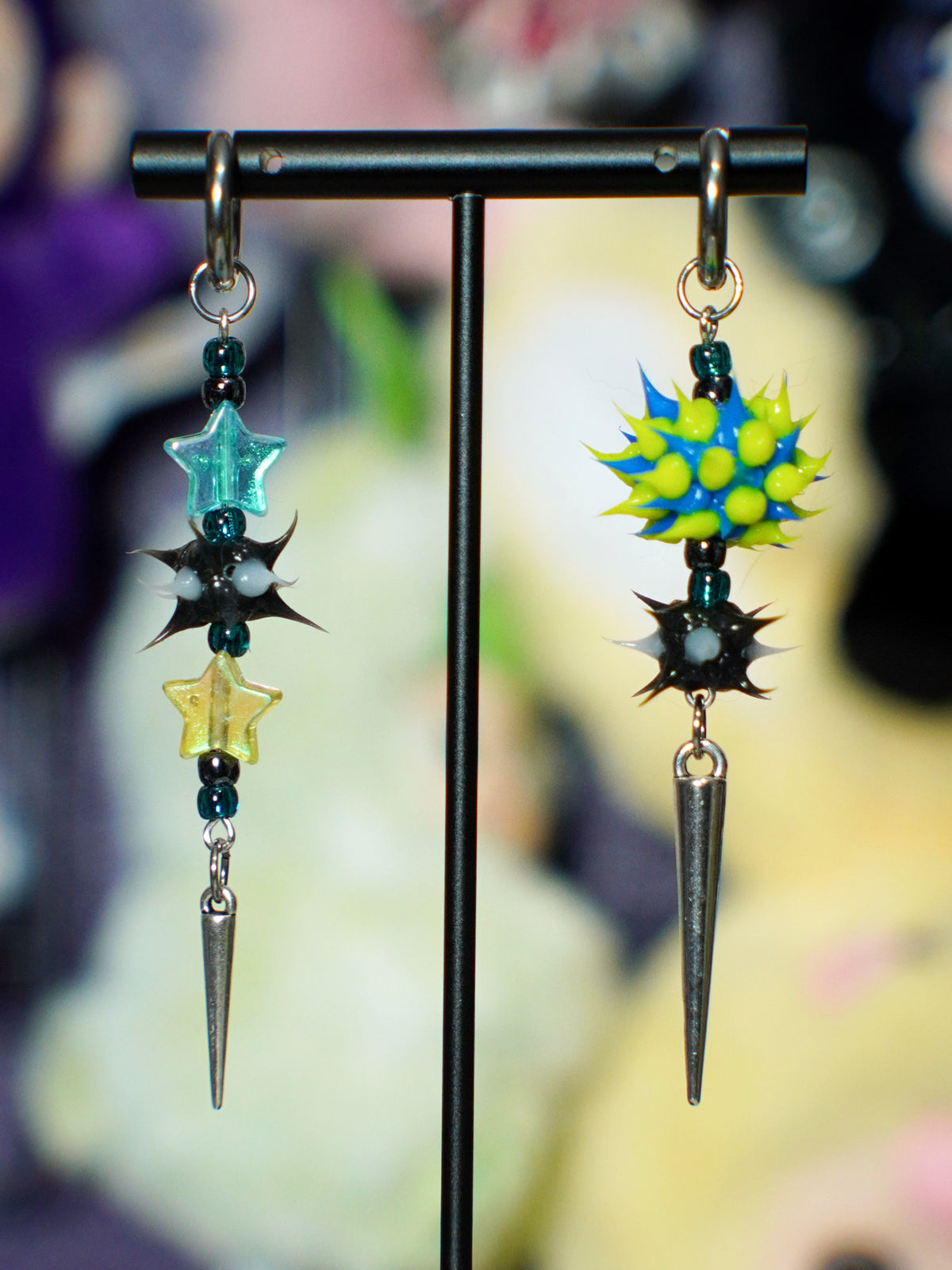 spiky earrings (8 styles)