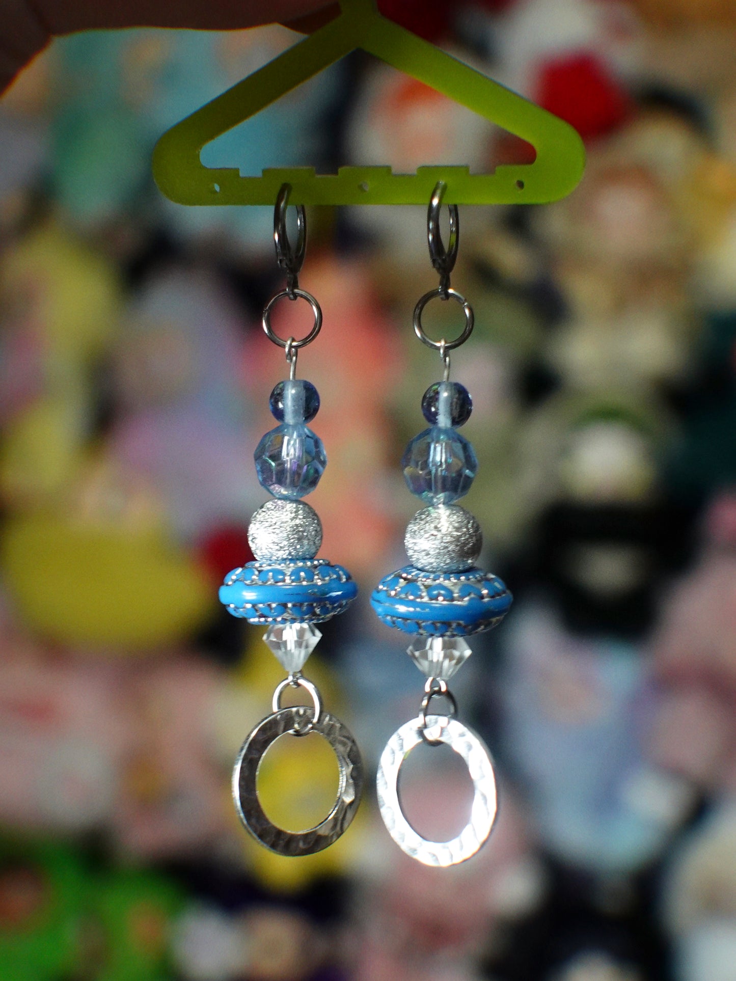 cerulean orbit earrings