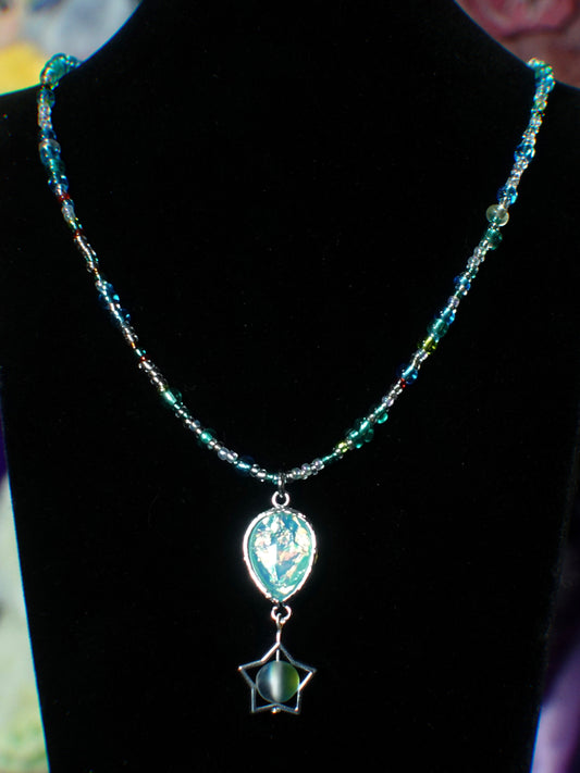 water star necklace