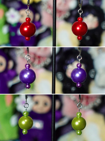 chroma pearl earrings (THREE COLORS)