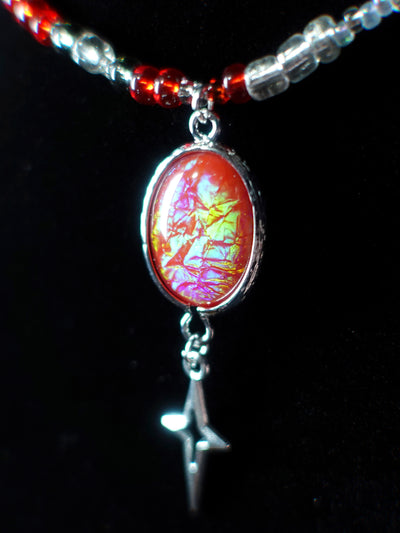 fire sparkle necklace