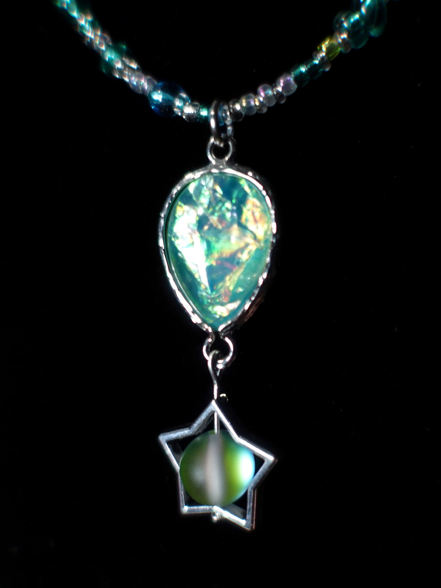 water star necklace