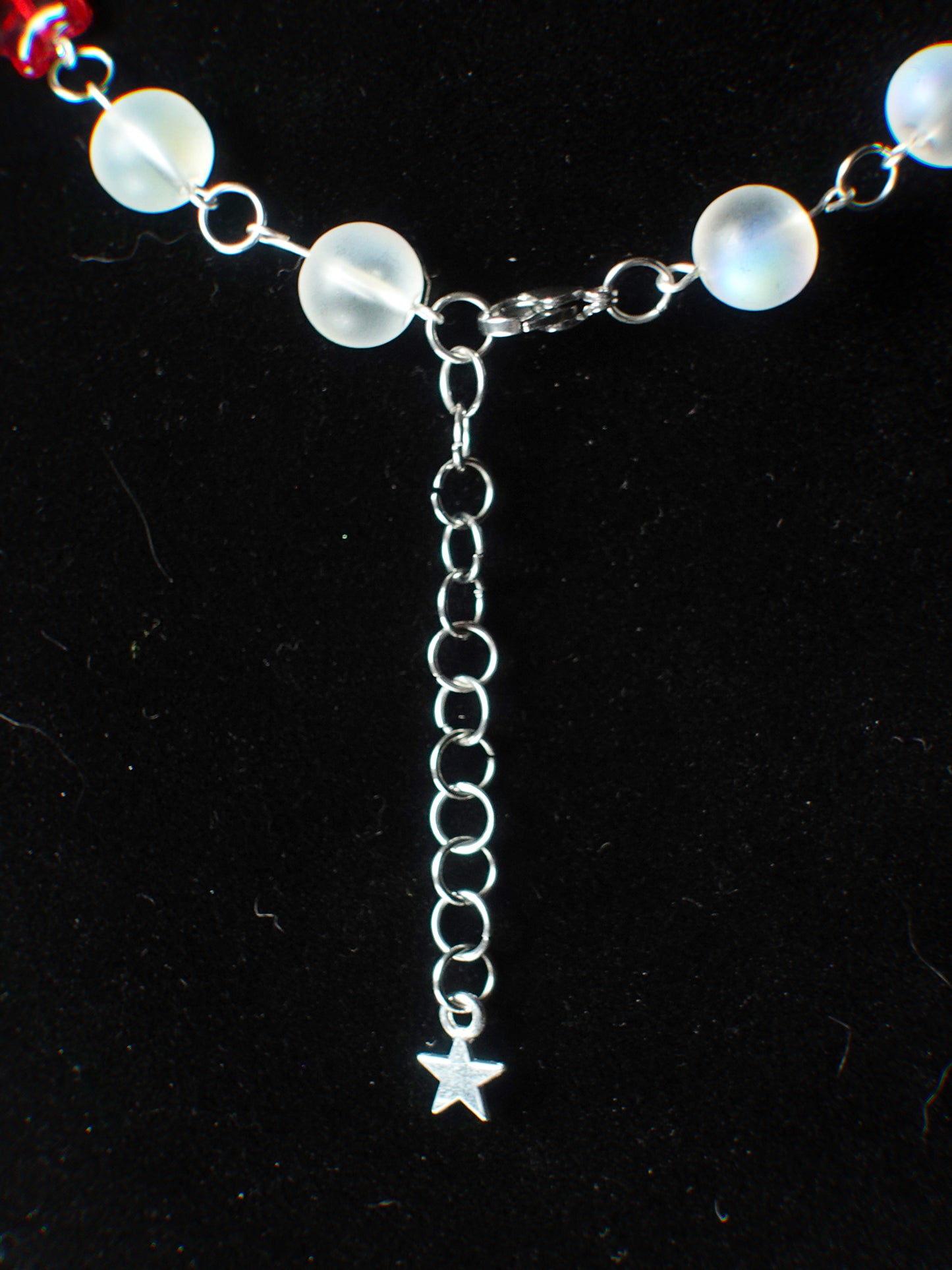 red orbit necklace