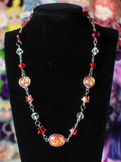 fire galaxy necklace