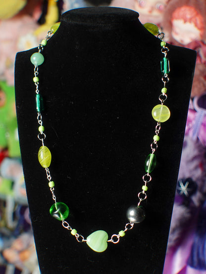 grass cluster necklace