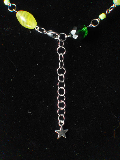 grass cluster necklace