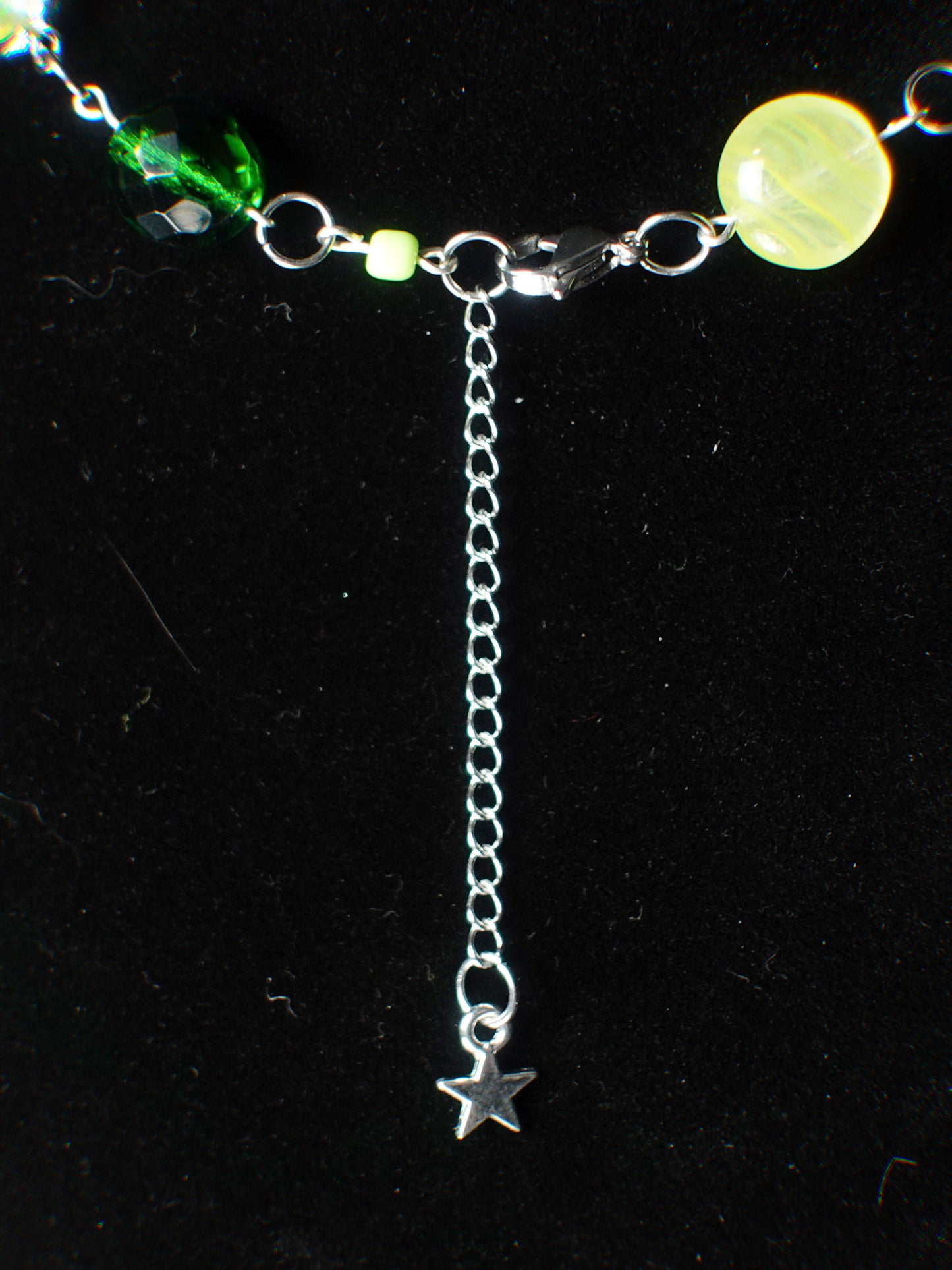 grass galaxy necklace