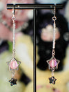 shooting star earrings