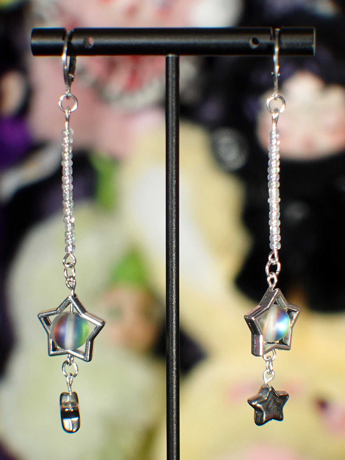 shooting star earrings