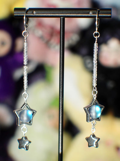 shooting star earrings