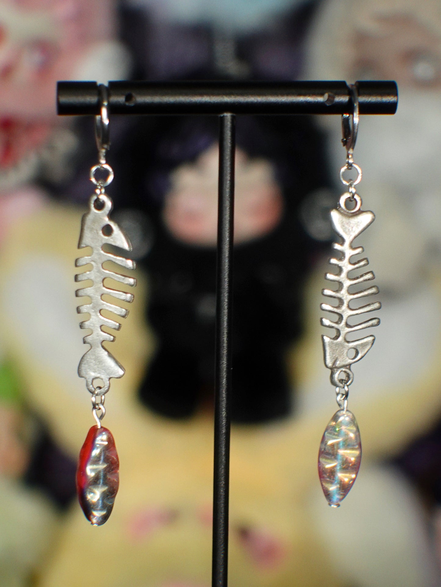 fishbone earrings