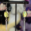 opal spike earrings (THREE COLORS)