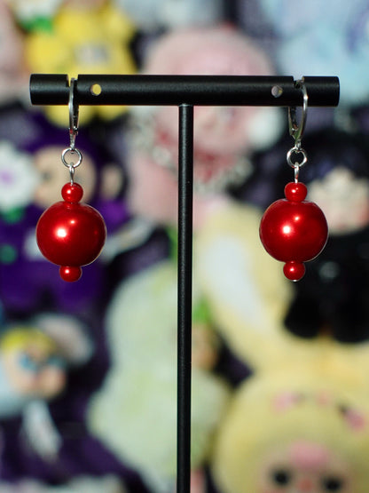 chroma pearl earrings (THREE COLORS)