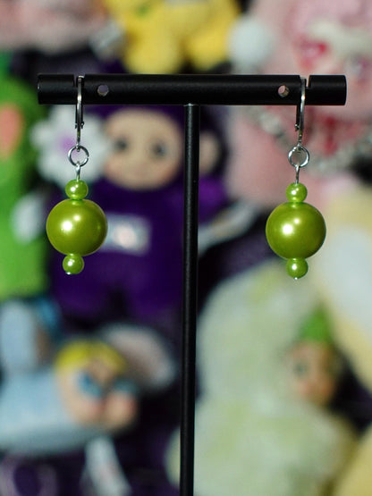 chroma pearl earrings (THREE COLORS)