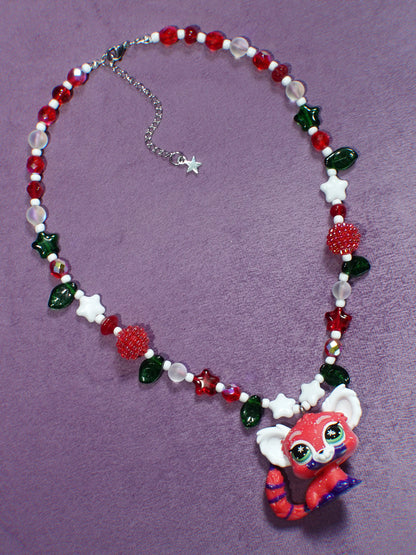 red panda necklace