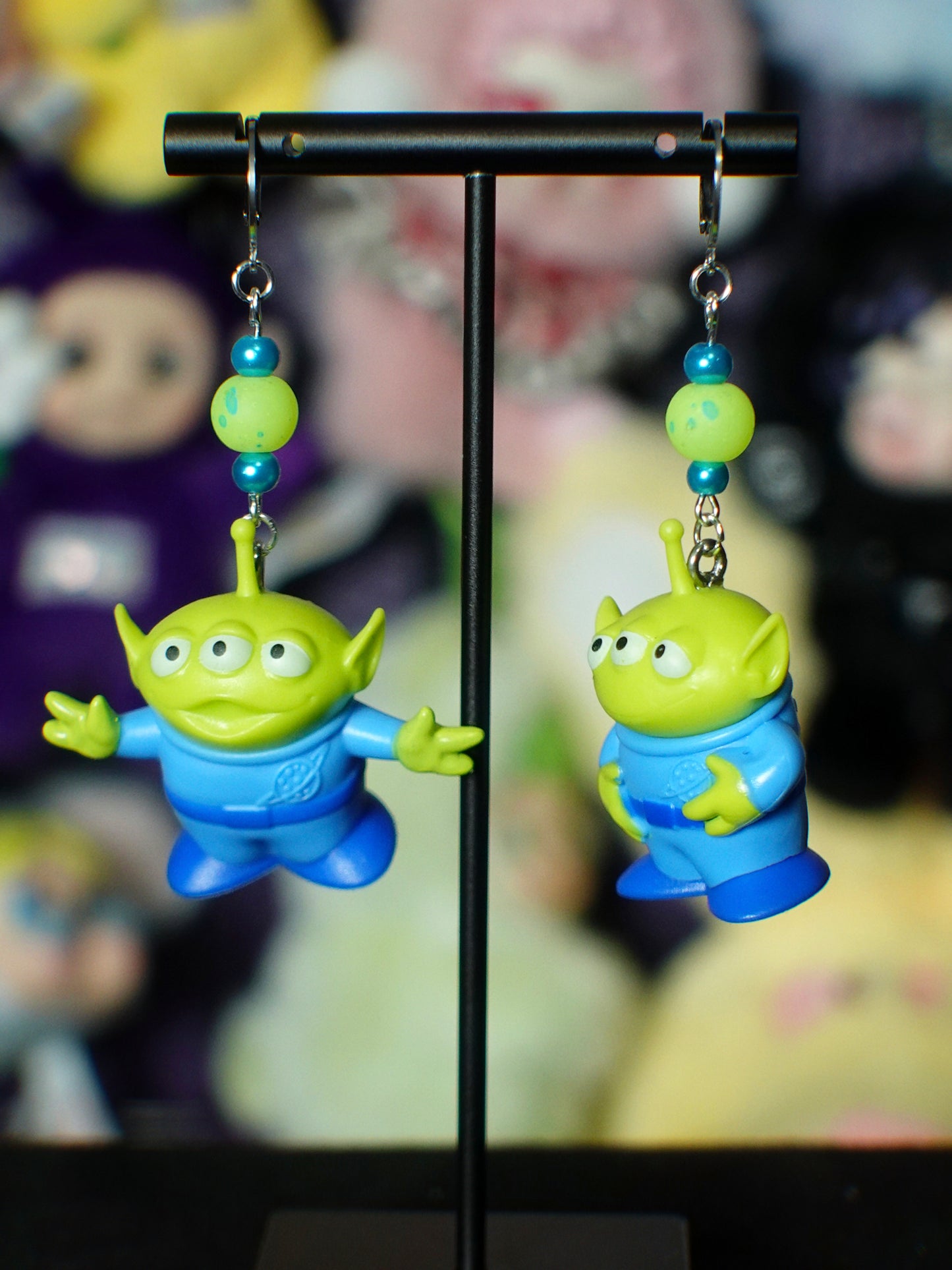 alien earrings