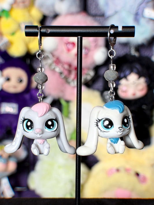 littlest pet shop earrings (misc colors)
