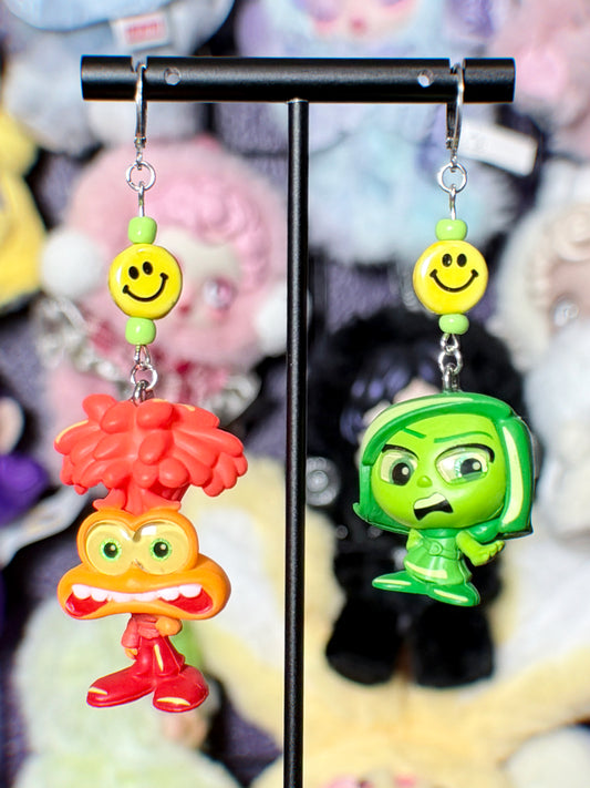 anxiety n disgust earrings
