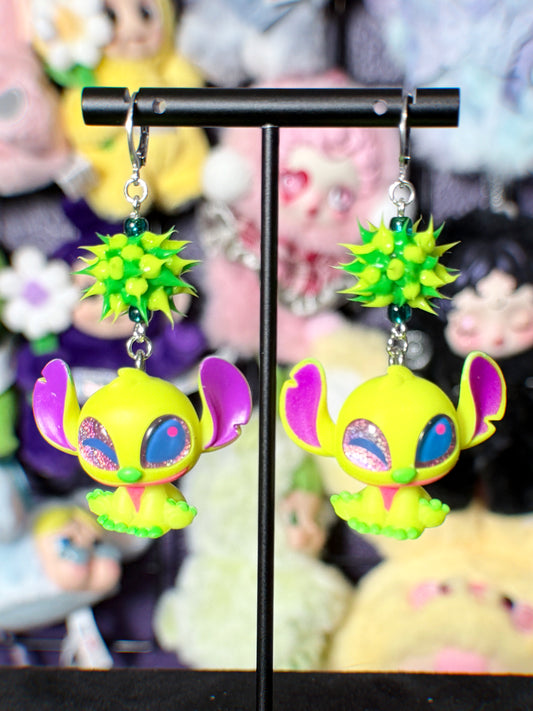 stitch earrings