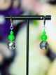 neon disco earrings