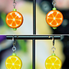 baby citrus earrings (two colors)