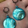 mystery mother of pearl earrings