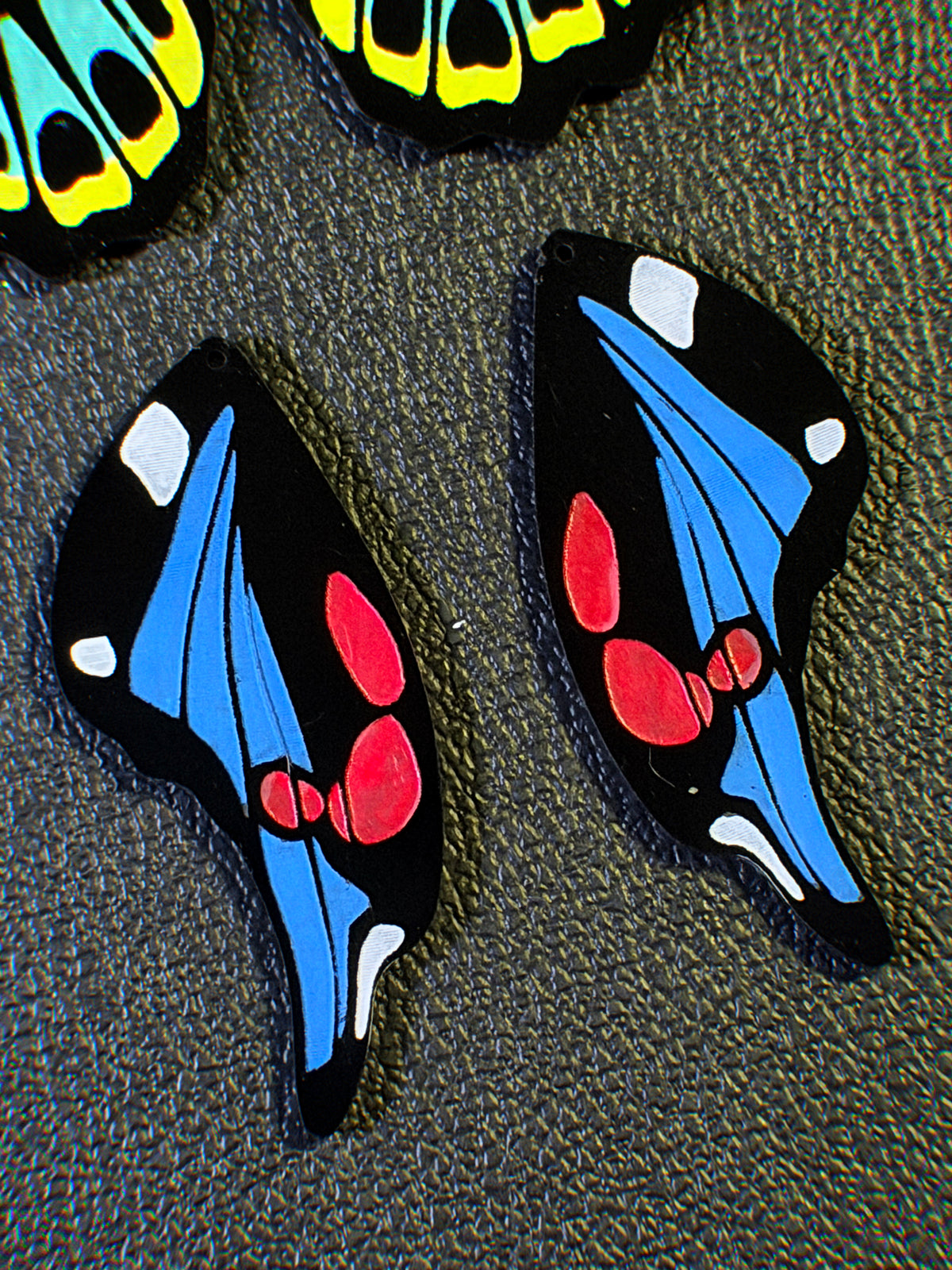 flutterby earrings (part 2)