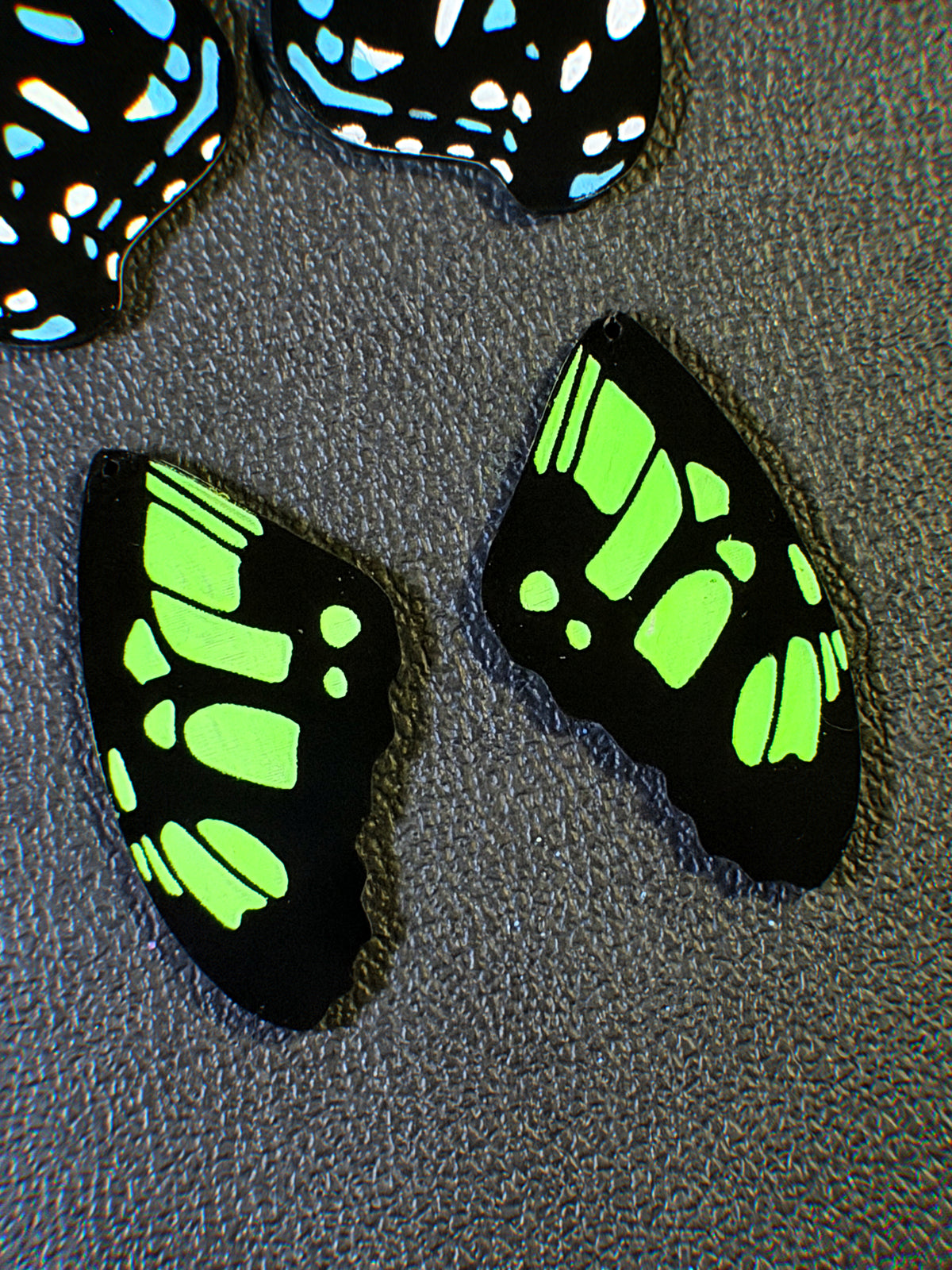 flutterby earrings (part 2)