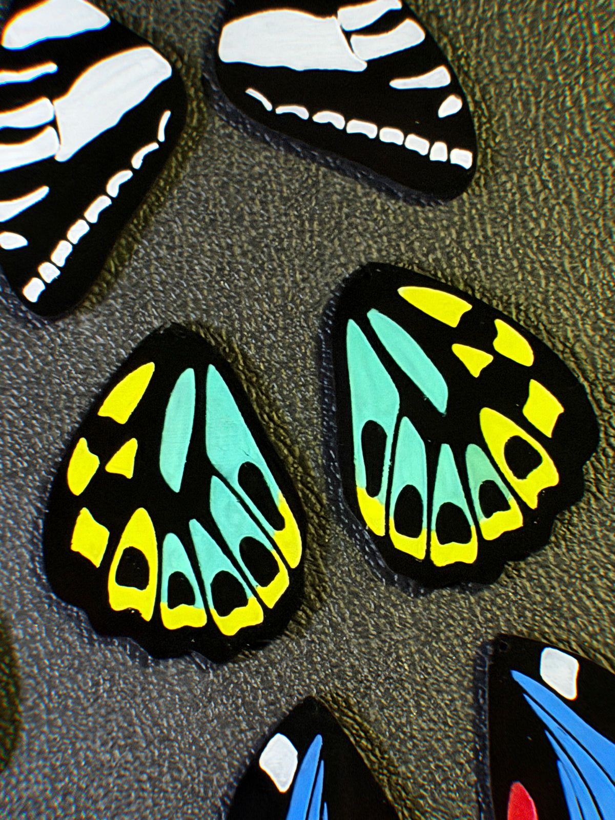 flutterby earrings (part 2)