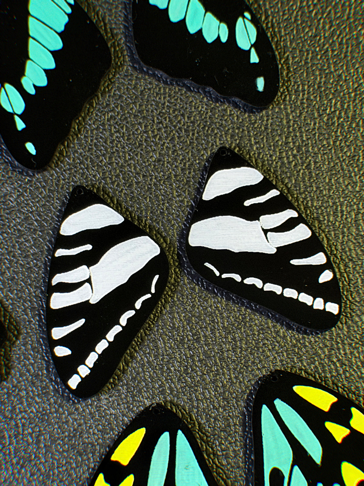 flutterby earrings (part 2)