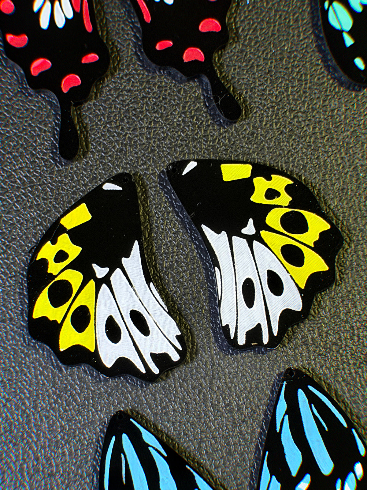 flutterby earrings (part 2)