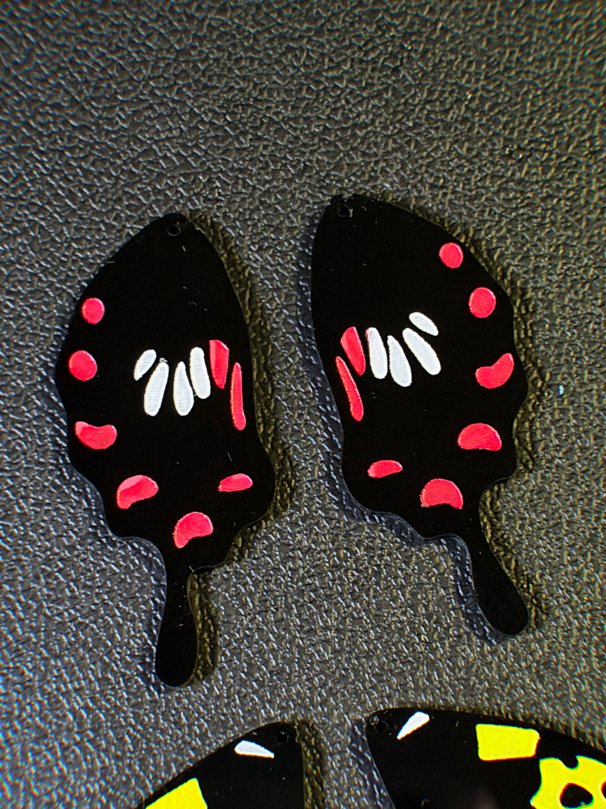 flutterby earrings (part 2)