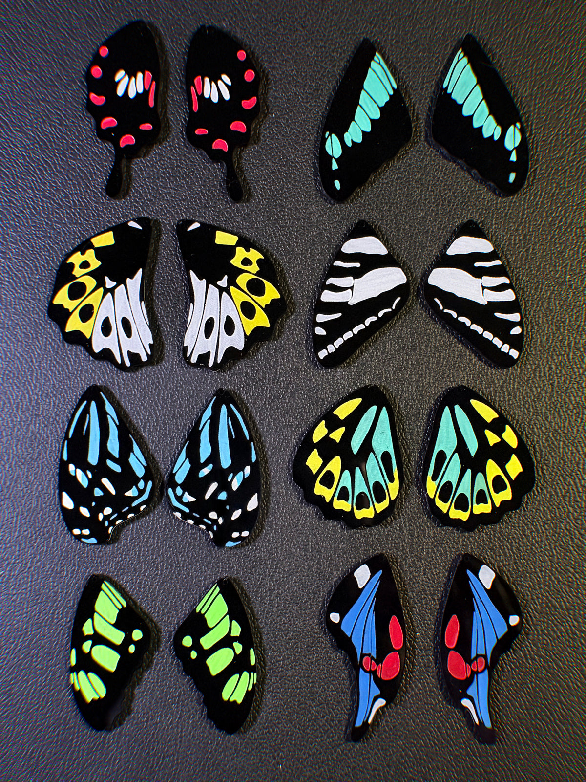 flutterby earrings (part 2)
