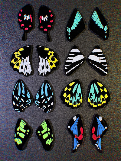 flutterby earrings (part 2)