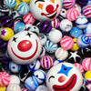 mystery clown earrings