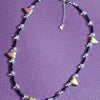 glass heart spike necklaces (4 styles!)